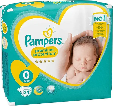 Pampers New Baby Diapers Size 0