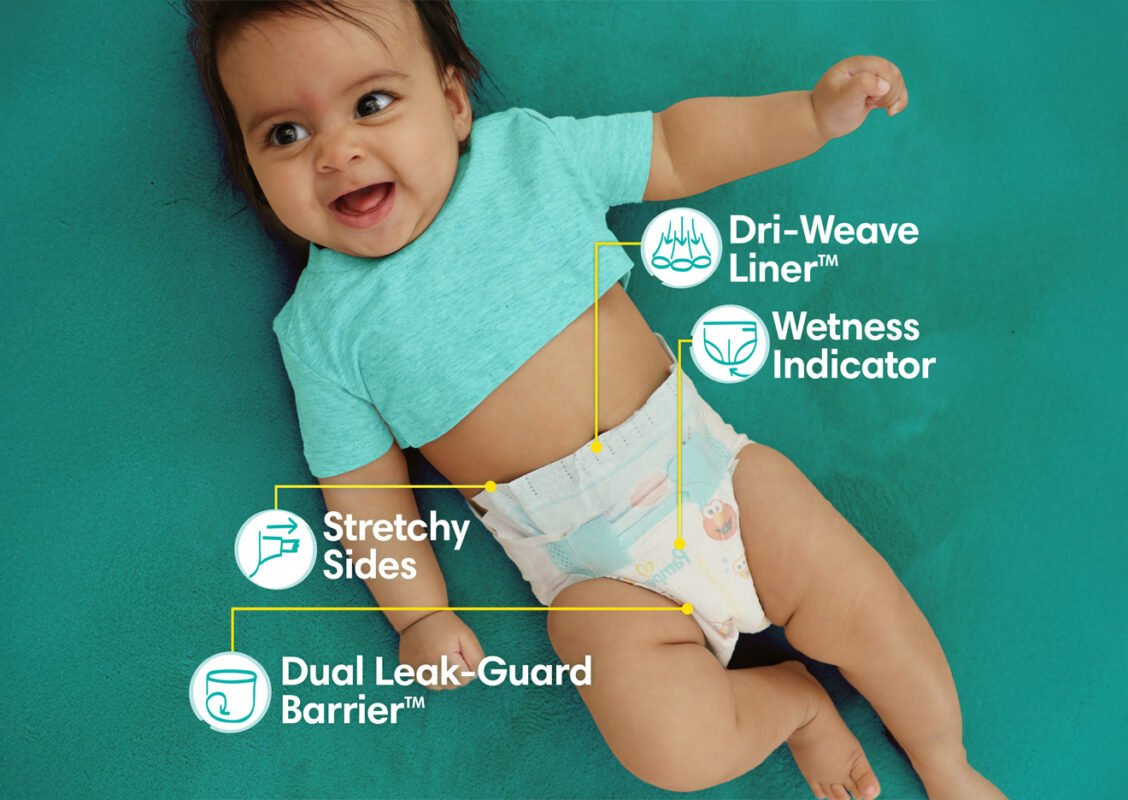 Pampers Baby Dry Nappy Pants