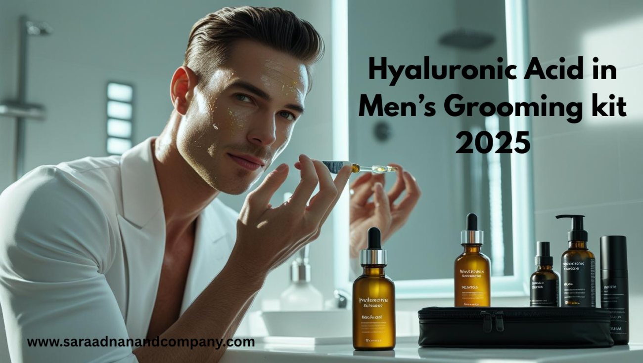 hyaluronic acid in men grooming kit