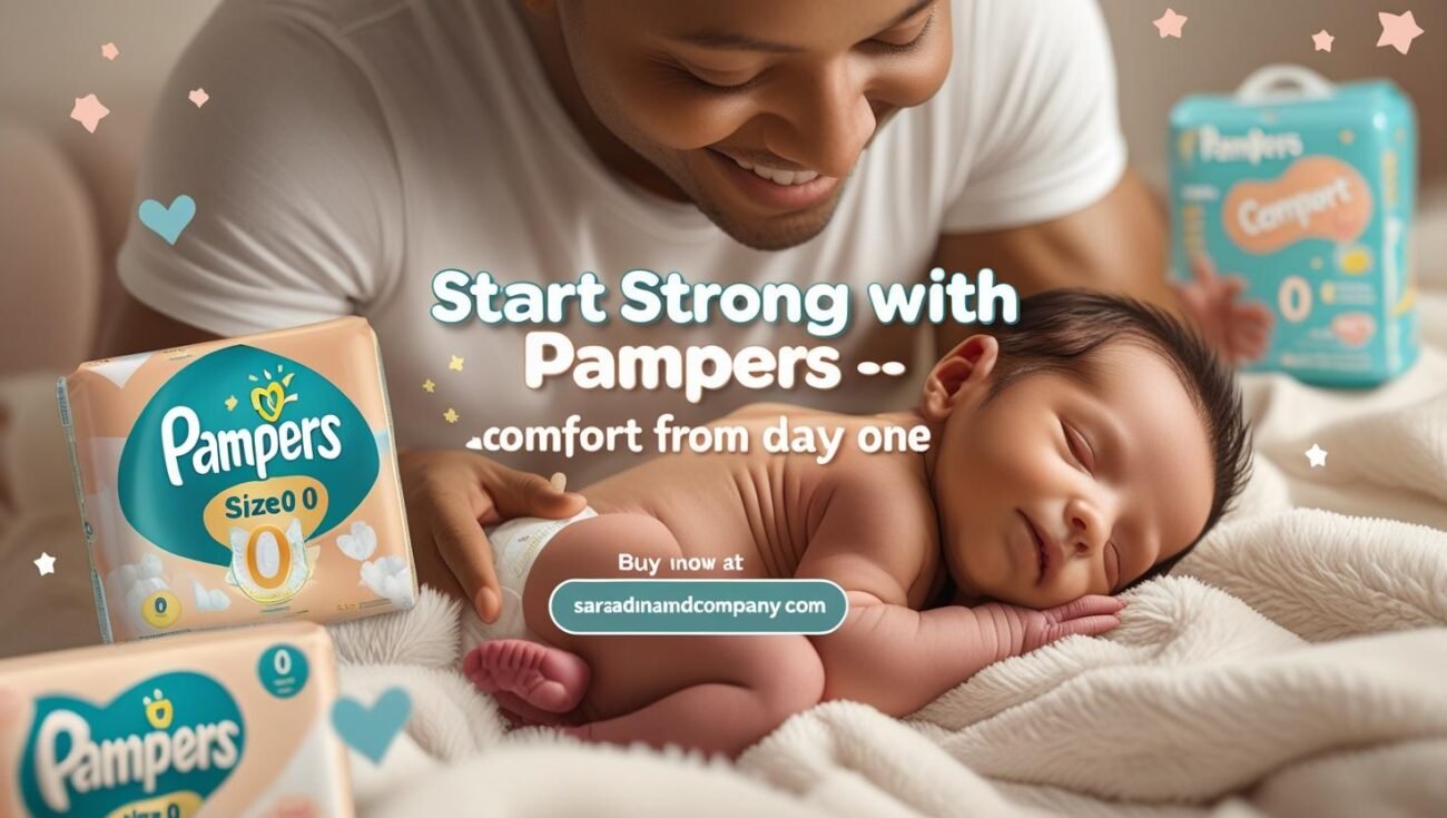 Pampers New Baby Diapers Size 0